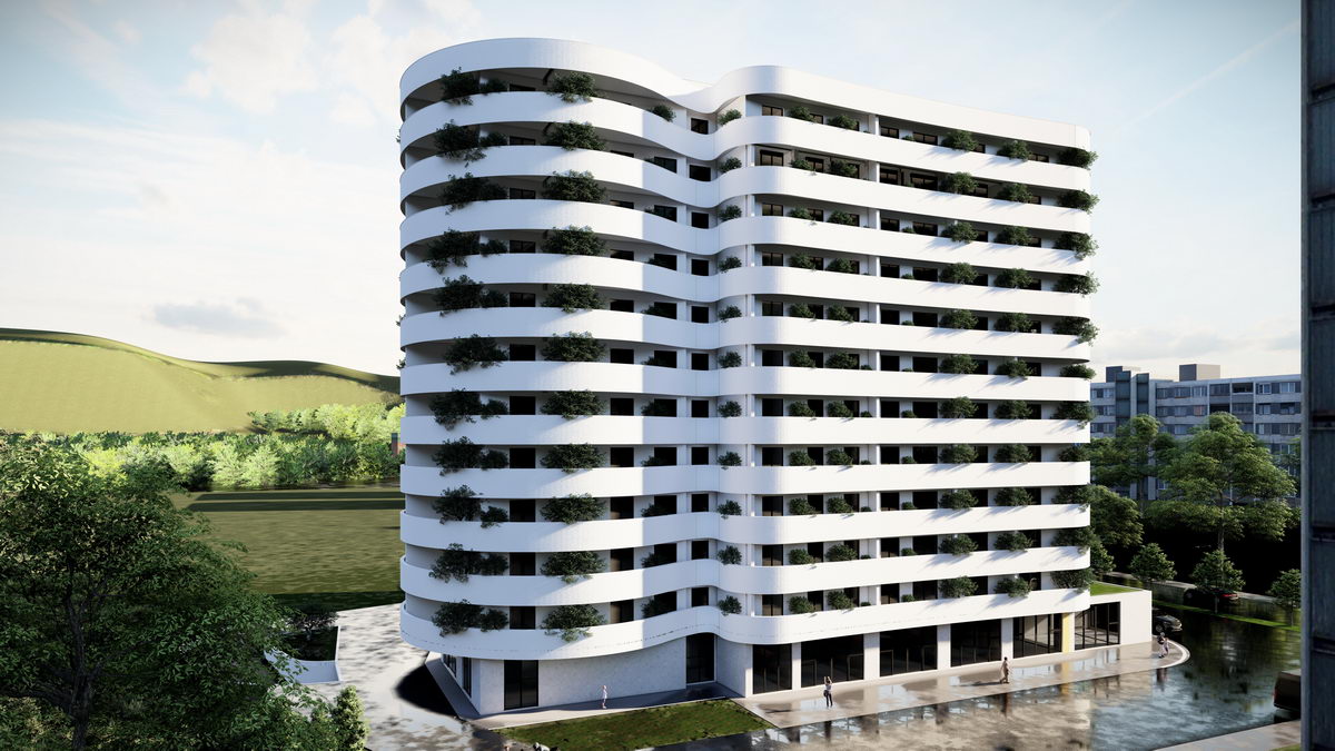 Residential building in Bar | Projects | HBA Gradnja - Podgorica ...